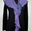 Lavender and denim blue scarf - Image 2