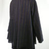 bronze stripe on black top back right view