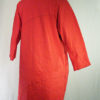 red tunic with rollover collar - Image 3