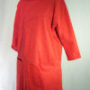 red tunic with rollover collar - Image 2